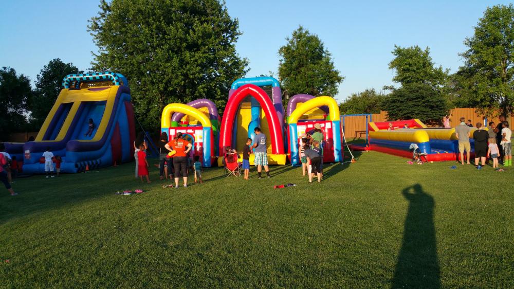WACKY CHAOS OBSTACLE COURSE Inflatables and Bounce Houses St Louis