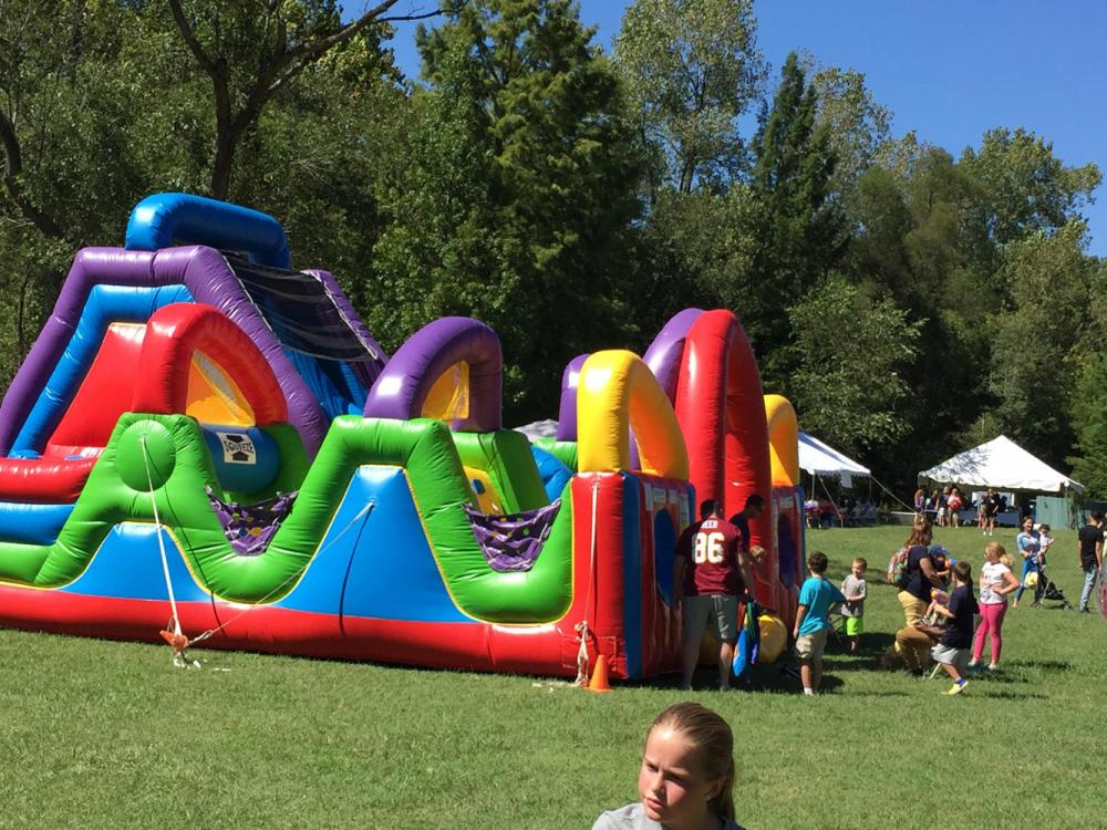 WACKY CHAOS OBSTACLE COURSE Inflatables and Bounce Houses St Louis